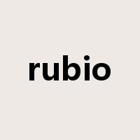 rubio是什么意思