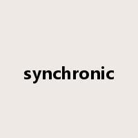 synchronic是什么意思