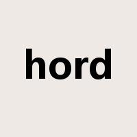 hord是什么意思