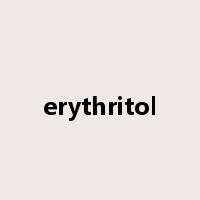 erythritol是什么意思