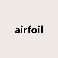 airfoil是什么意思