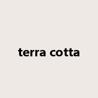 terra cotta是什么意思