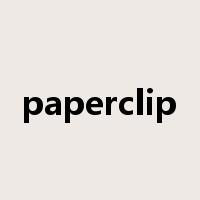 paperclip是什么意思