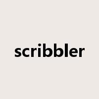 scribbler是什么意思
