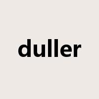 duller是什么意思