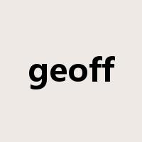 geoff是什么意思