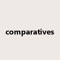 comparatives是什么意思