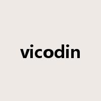 vicodin是什么意思