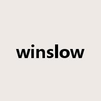 winslow是什么意思