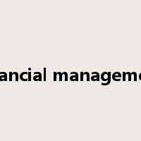 financial management是什么意思