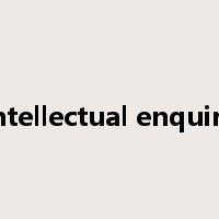 intellectual enquiry是什么意思