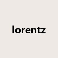 lorentz是什么意思