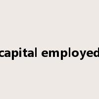 capital employed是什么意思