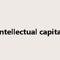 intellectual capital是什么意思