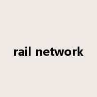 rail network是什么意思