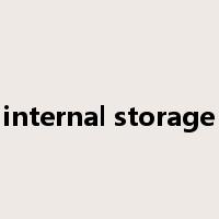 internal storage是什么意思