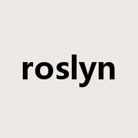 roslyn是什么意思