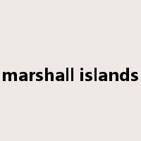 marshall islands是什么意思