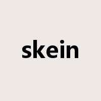 skein是什么意思