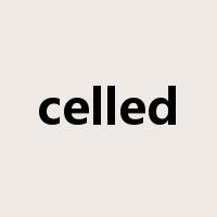 celled是什么意思