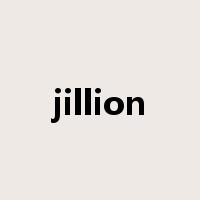 jillion是什么意思