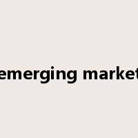 emerging market是什么意思