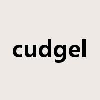 cudgel是什么意思