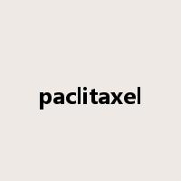 paclitaxel是什么意思