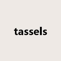 tassels是什么意思