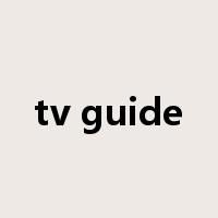 tv guide是什么意思