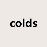 colds是什么意思