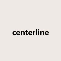 centerline是什么意思