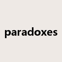 paradoxes是什么意思