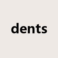 dents是什么意思