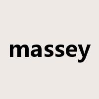 massey是什么意思