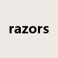 razors是什么意思