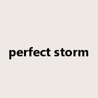perfect storm是什么意思
