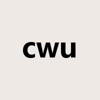 cwu是什么意思