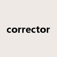 corrector是什么意思