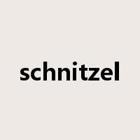 schnitzel是什么意思