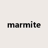 marmite是什么意思