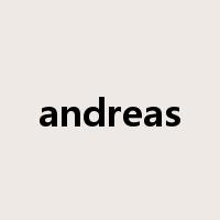 andreas是什么意思