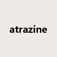 atrazine是什么意思