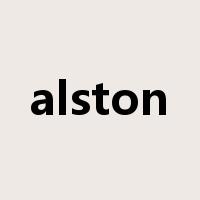 alston是什么意思