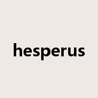 hesperus是什么意思