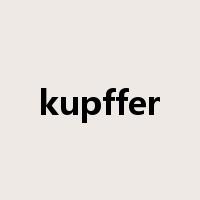 kupffer是什么意思