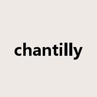 chantilly是什么意思