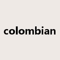 colombian是什么意思