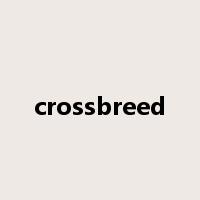 crossbreed是什么意思
