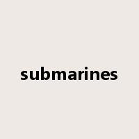 submarines是什么意思